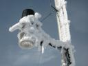 01 Die Brechten-Wetter-Station nach einem Schneesturm. - 