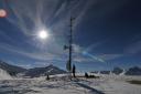 03 Die Brechten-Wetter-Station gegen SW. - 